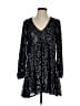 Code x Mode 100% Polyester Black Casual Dress Size S - photo 1