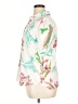Van Heusen 100% Polyester Floral Ivory Short Sleeve Blouse Size XL - photo 5