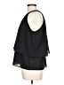 Paper Crane 100% Polyester Black Sleeveless Blouse Size L - photo 5