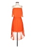 Bebe 100% Polyester Orange Cocktail Dress Size XS - photo 1