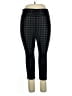 Studio by Torrid Houndstooth Black Casual Pants Size 1s - photo 1
