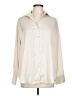 My Star Collection Solid Ivory Long Sleeve Blouse Size L - photo 1