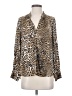 Zadig & Voltaire 100% Polyester Animal Print Brown Tan Long Sleeve Blouse Size XS - photo 1
