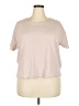 Tranquil & True Pink Short Sleeve Top Size 2X - photo 1