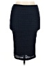 Aqua 100% Polyester Blue Casual Skirt Size M - photo 1