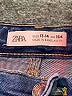 Zara 100% Cotton Hearts Blue Jeans Size 13 - 14 - photo 4