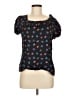 Marc by Marc Jacobs Black Short Sleeve Blouse Size 8 - photo 1