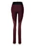 Michi Color Block Burgundy Active Pants Size M - photo 2