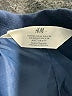 H&M 100% Polyester Solid Blue Blazer Size 6 - photo 3