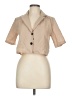 Miss Hong Tan 3/4 Sleeve Button-Down Shirt Size M (estimated) - photo 1
