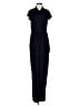 Splendid Solid Blue Black Jumpsuit Size S - photo 1