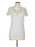 J.Crew Silver Short Sleeve T-Shirt Size L - photo 1