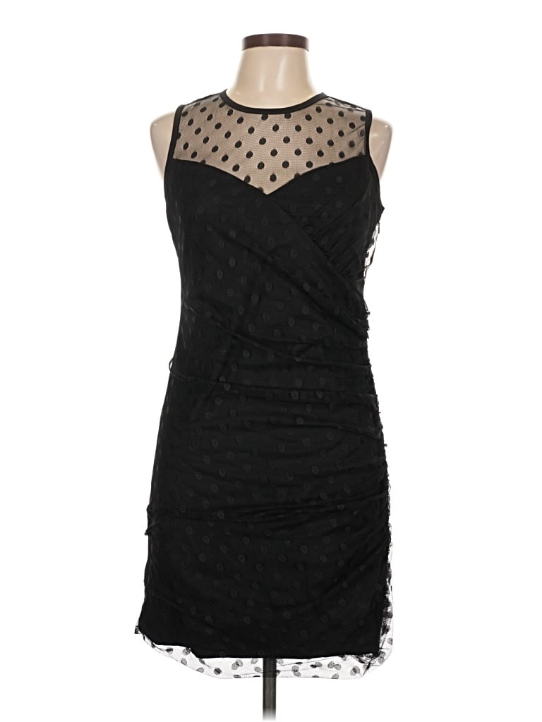 Pre-owned Shoshanna Cocktail Dress In Black