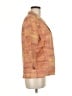 Coldwater Creek Tweed Orange Blazer Size 8 - photo 4