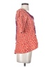 Akemi + Kin 100% Cotton Red 3/4 Sleeve Blouse Size S - photo 4