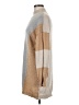 Blu Pepper Color Block Tan Turtleneck Sweater Size M - photo 5