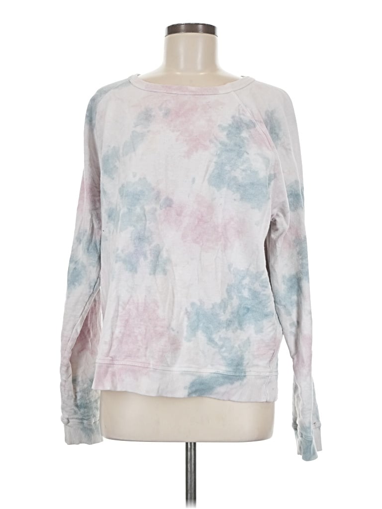 Pre-owned Lovestitch Sweatshirt In White
