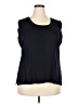 misook Black Sleeveless Blouse Size 3X - photo 1