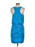 Laundry by Shelli Segal 100% Polyester Blue Cocktail Dress Size 8 (petite) - photo 2