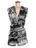 Betro Simone 100% Rayon Tweed Gray Romper Size M - photo 1