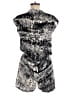 Betro Simone 100% Rayon Tweed Gray Romper Size M - photo 2