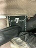 7 For All Mankind Metallic Silver Jeans Size 1 - photo 4