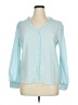 Unbranded Blue 3/4 Sleeve Blouse Size XL - photo 1