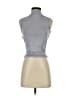 Shein Silver Gray Sleeveless Top Size 4 - photo 1