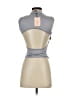 Shein Silver Gray Sleeveless Top Size 4 - photo 2