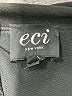ECI Solid Black Cocktail Dress Size 6 - photo 7