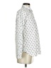 Garnet Hill Ivory Long Sleeve Button-Down Shirt Size 0 - photo 4