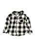 Little Lad 100% Cotton Checkered-gingham Black Long Sleeve Button-Down Shirt 12-18 MO / 18 MO - photo 1