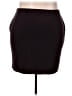 Avenue Solid Black Brown Formal Skirt Size 18 - 20 Plus - photo 1