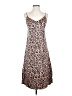 The Drop Animal Print Leopard Print Brown Cocktail Dress Size XXS - photo 1