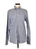 Tommy Hilfiger Chevron-herringbone Gray Long Sleeve Button-Down Shirt Size M - photo 1