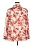 Torrid 100% Polyester Floral Pink Long Sleeve Blouse Size 2X Plus (2) - photo 2