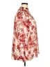 Torrid 100% Polyester Floral Pink Long Sleeve Blouse Size 2X Plus (2) - photo 4