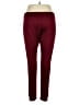 Serra Solid Burgundy Active Pants Size XL - photo 2