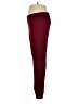Serra Solid Burgundy Active Pants Size XL - photo 5