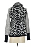 Cullen Animal Print Gray Turtleneck Sweater Size XS - photo 2
