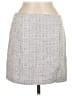 Blue Rain Tweed Gray Casual Skirt Size M - photo 1