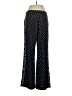 CAbi 100% Polyester Polka Dots Black Casual Pants Size 4 - photo 2