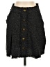 Lalavon 100% Polyester Tweed Black Casual Skirt Size S - photo 1