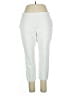 SPANX Solid White Casual Pants Size 1X - photo 1
