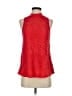 Belle Du Jour Red Sleeveless Blouse Size S - photo 1