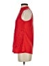 Belle Du Jour Red Sleeveless Blouse Size S - photo 5