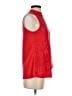Belle Du Jour Red Sleeveless Blouse Size S - photo 4