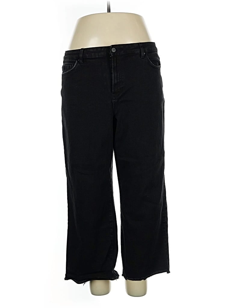 Pre-owned Mica Casual Pants In Black