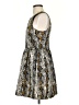 Everly 100% Polyester Paisley Gray Cocktail Dress Size S - photo 5