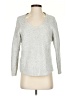Lou & Grey Metallic Silver Pullover Sweater Size XS - photo 1